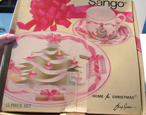 Piece dinner set sango - 12,