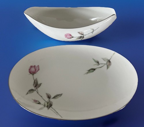 Sango gravy boat plate - boat,